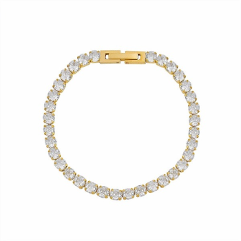 Gold Tennis Diamond Bracelet