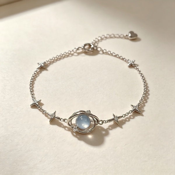 Planet Star Charm Bracelet