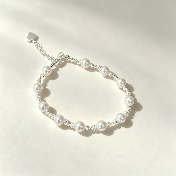 Classic Pearl Bead Bracelet