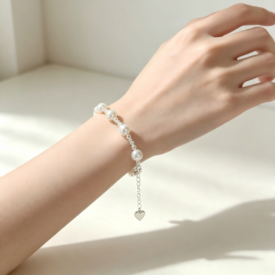 Classic Pearl Bead Bracelet