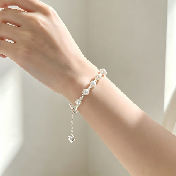 Classic Pearl Bead Bracelet