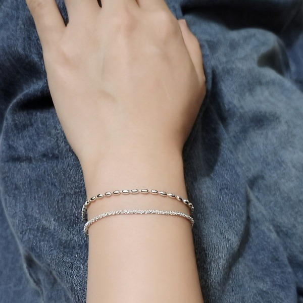 Double Layer Bead Bracelet
