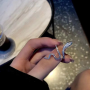Paved Snake Wrap Ring