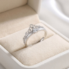 Vintage Crown Diamond Ring