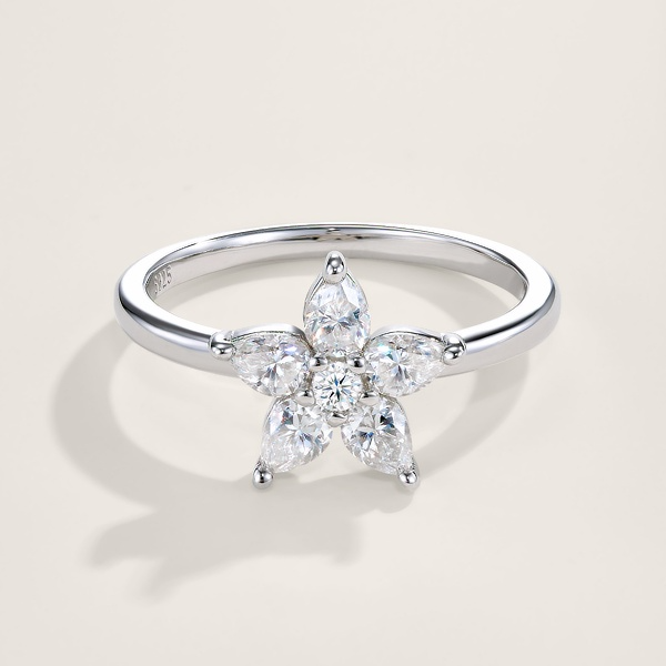 Five-Point Star Ring